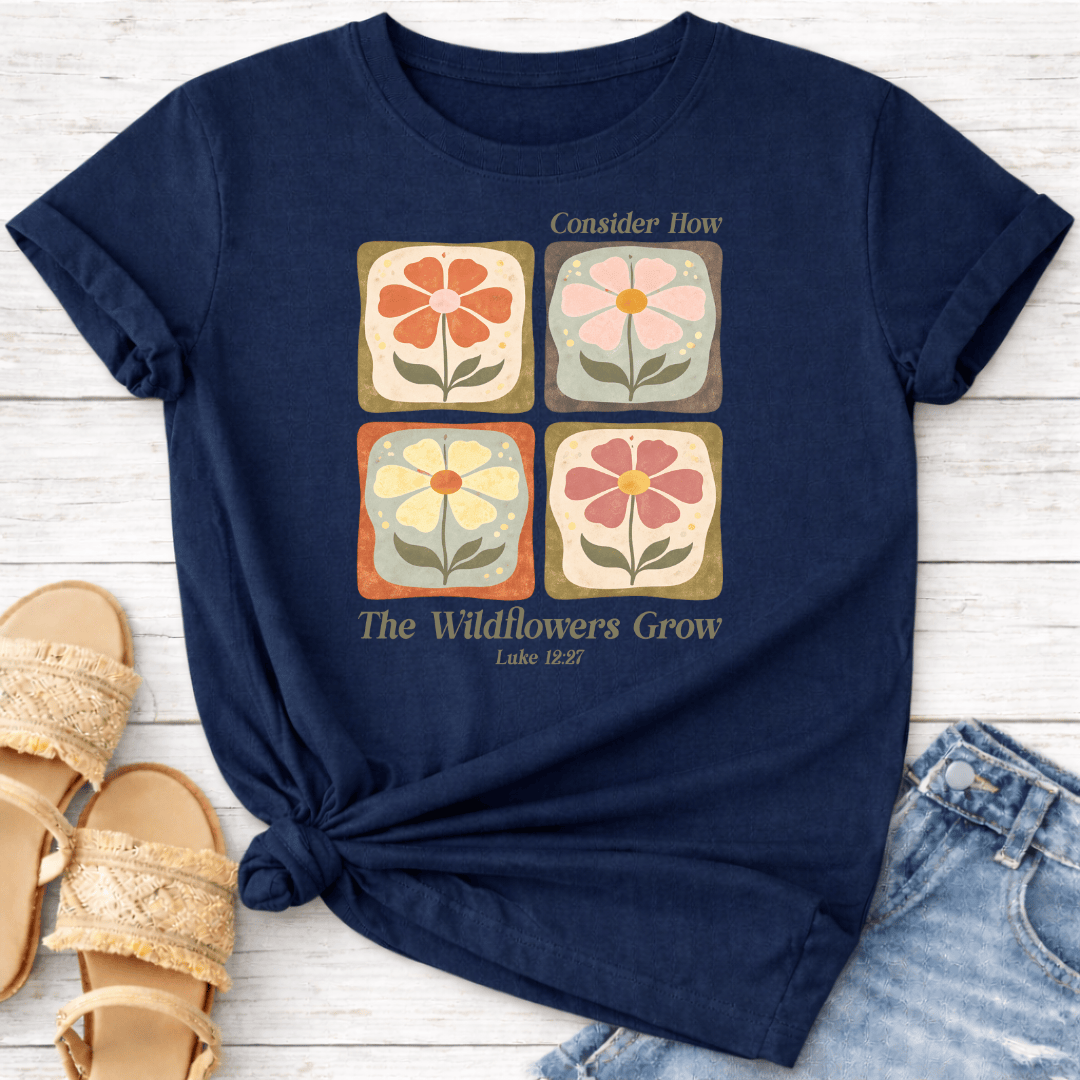 LUKE 12:27 T-SHIRT