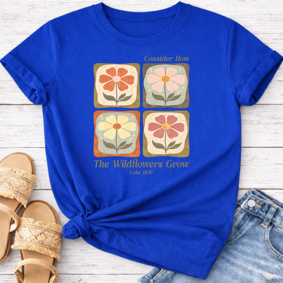LUKE 12:27 T-SHIRT