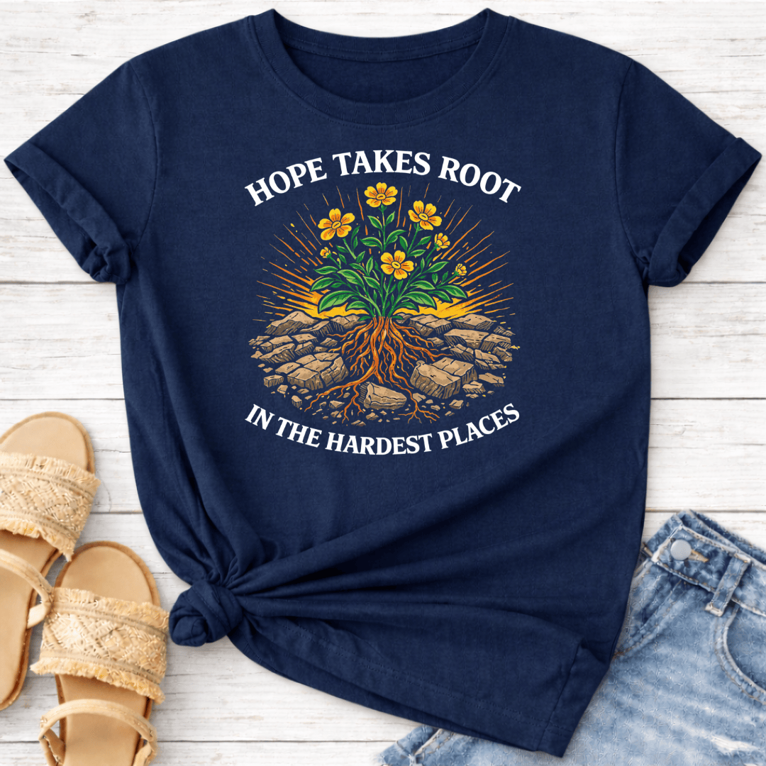 HOPE TAKES ROOT T-SHIRT