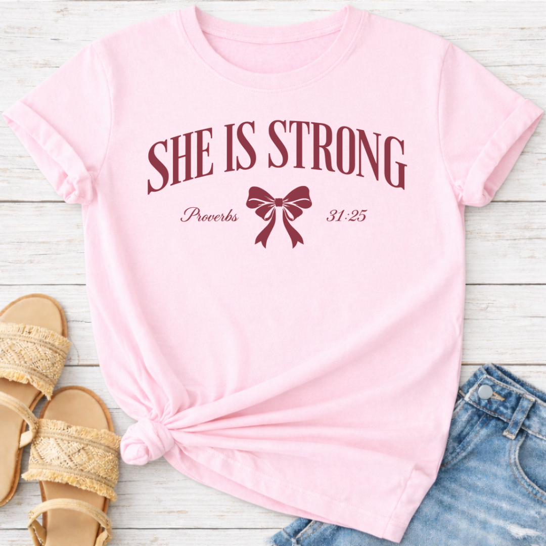 SHE IS STRONG T-SHIRT