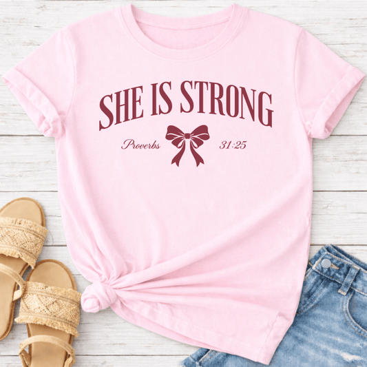SHE IS STRONG T-SHIRT