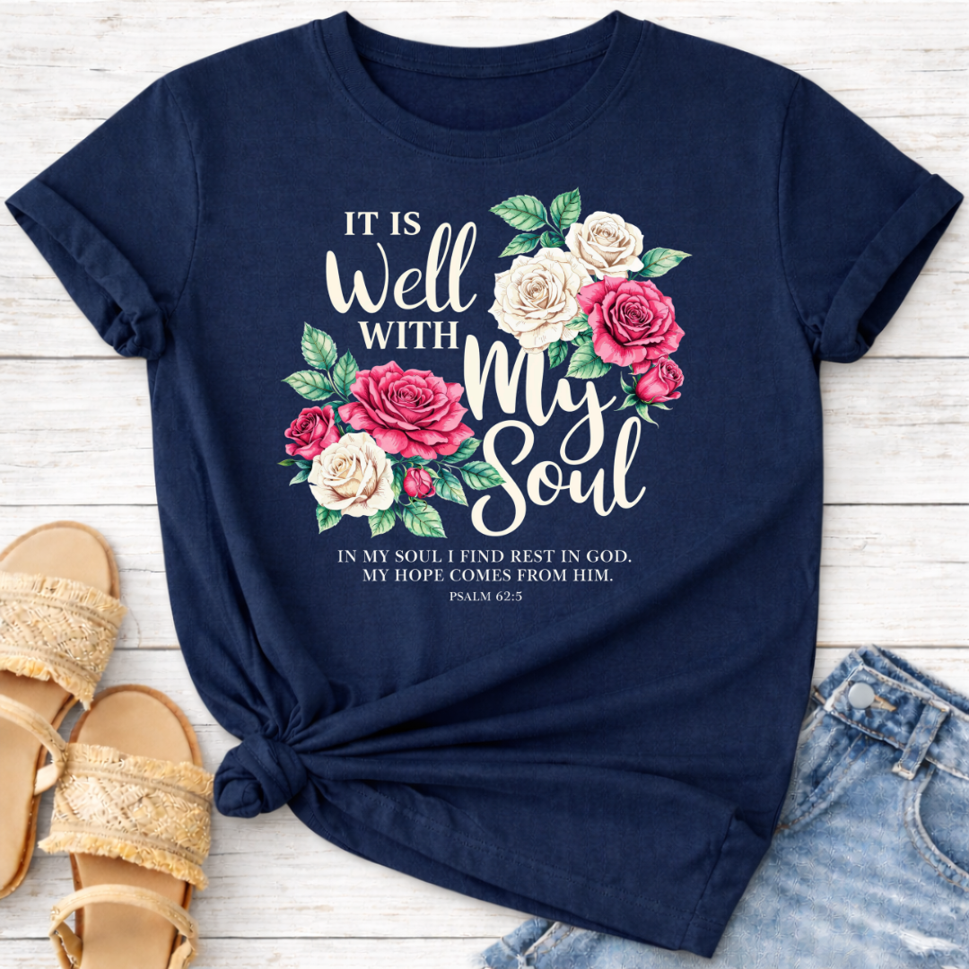 PSALM 62:5 T-SHIRT