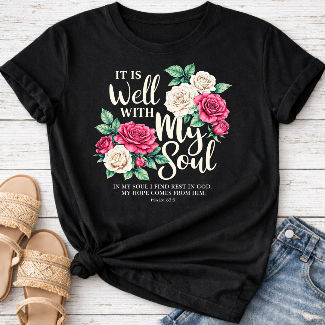 PSALM 62:5 T-SHIRT