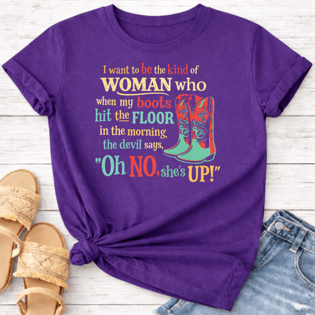 COWGIRL BOOTS T-SHIRT