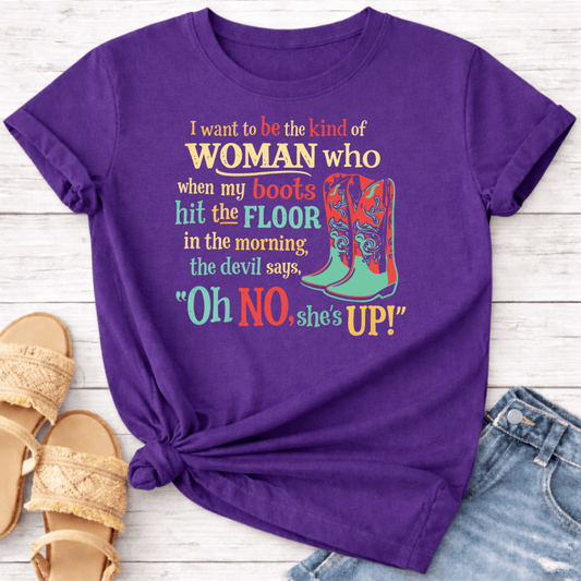 COWGIRL BOOTS T-SHIRT