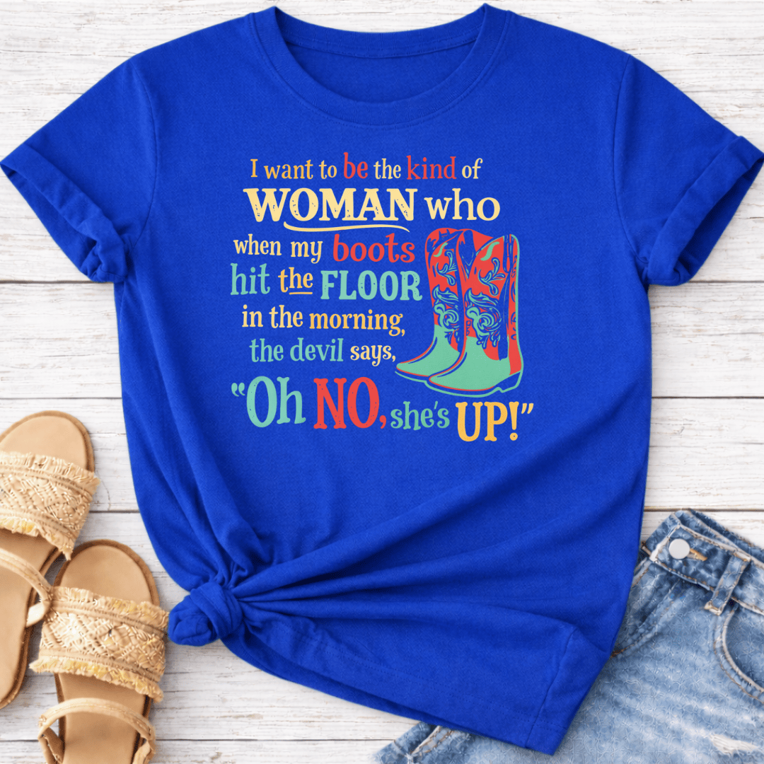COWGIRL BOOTS T-SHIRT