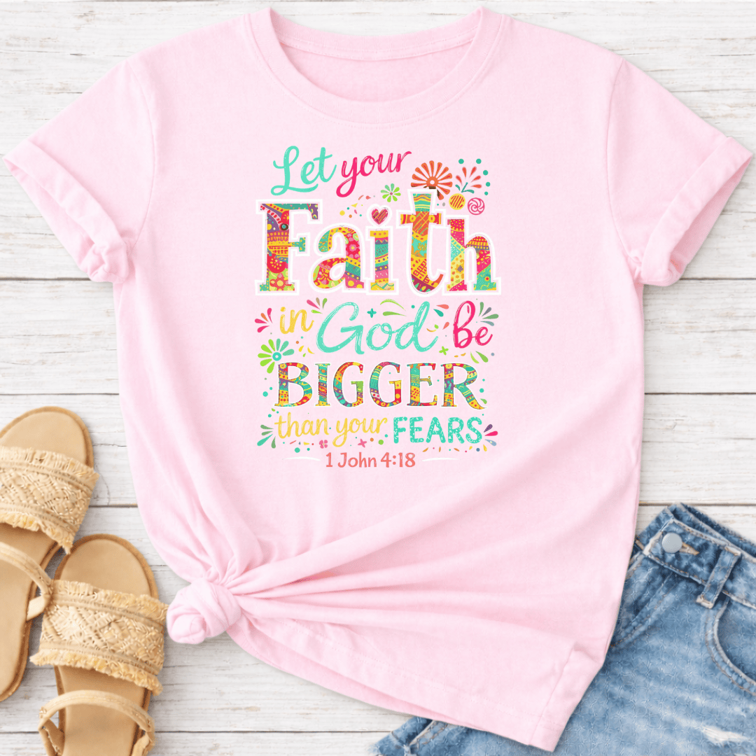 JOHN 4:18 T-SHIRT