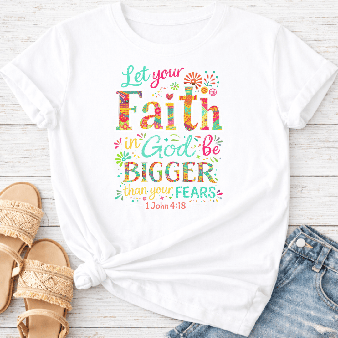 JOHN 4:18 T-SHIRT