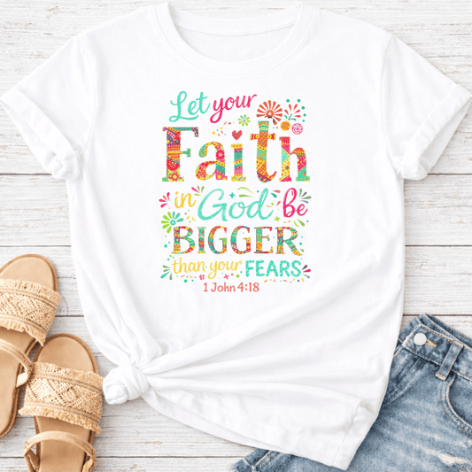 JOHN 4:18 T-SHIRT