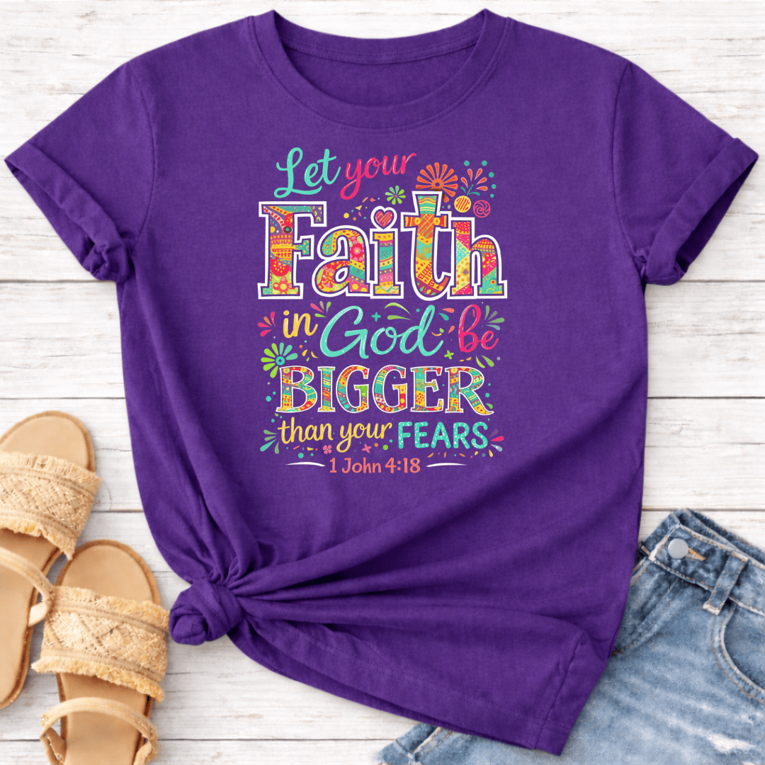 JOHN 4:18 T-SHIRT