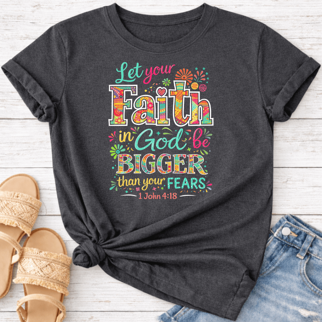 JOHN 4:18 T-SHIRT