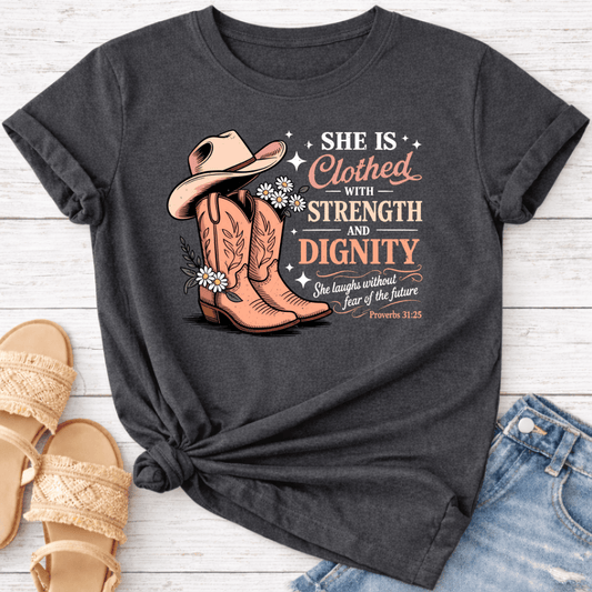 ROMANS 8:28 T-SHIRT