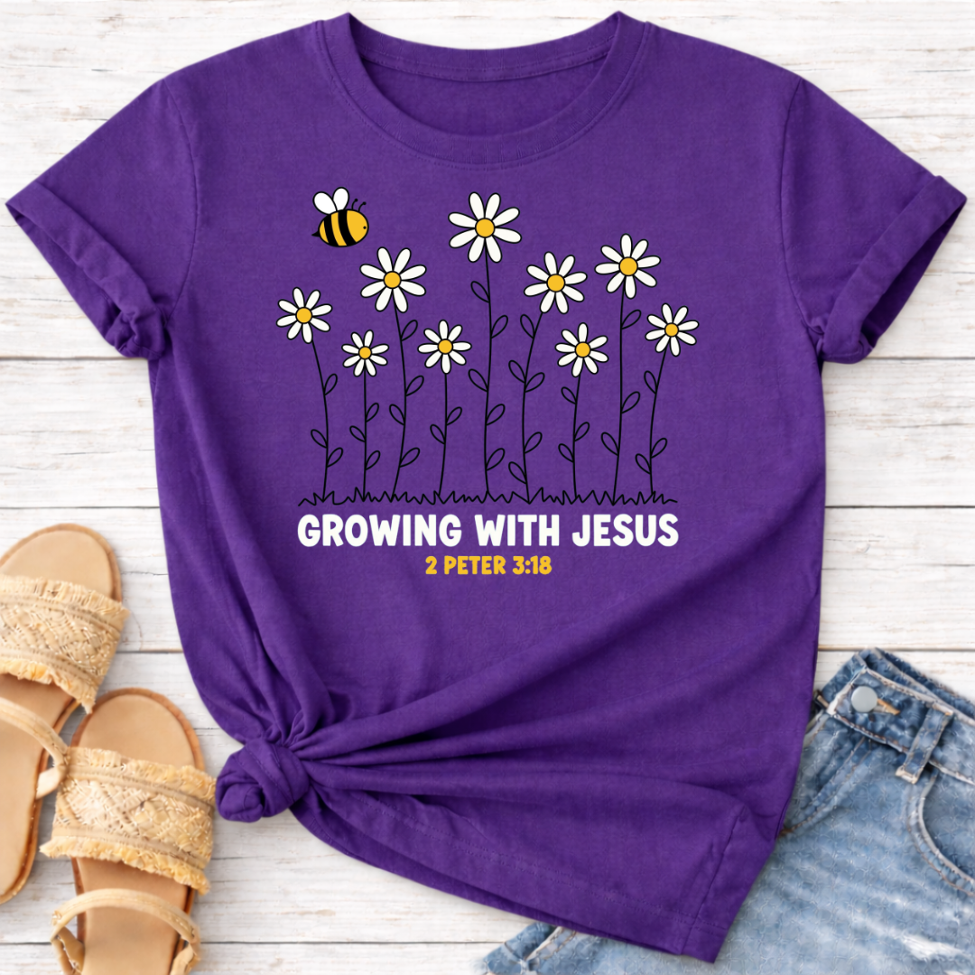 2 PETER 3:18 T-SHIRT