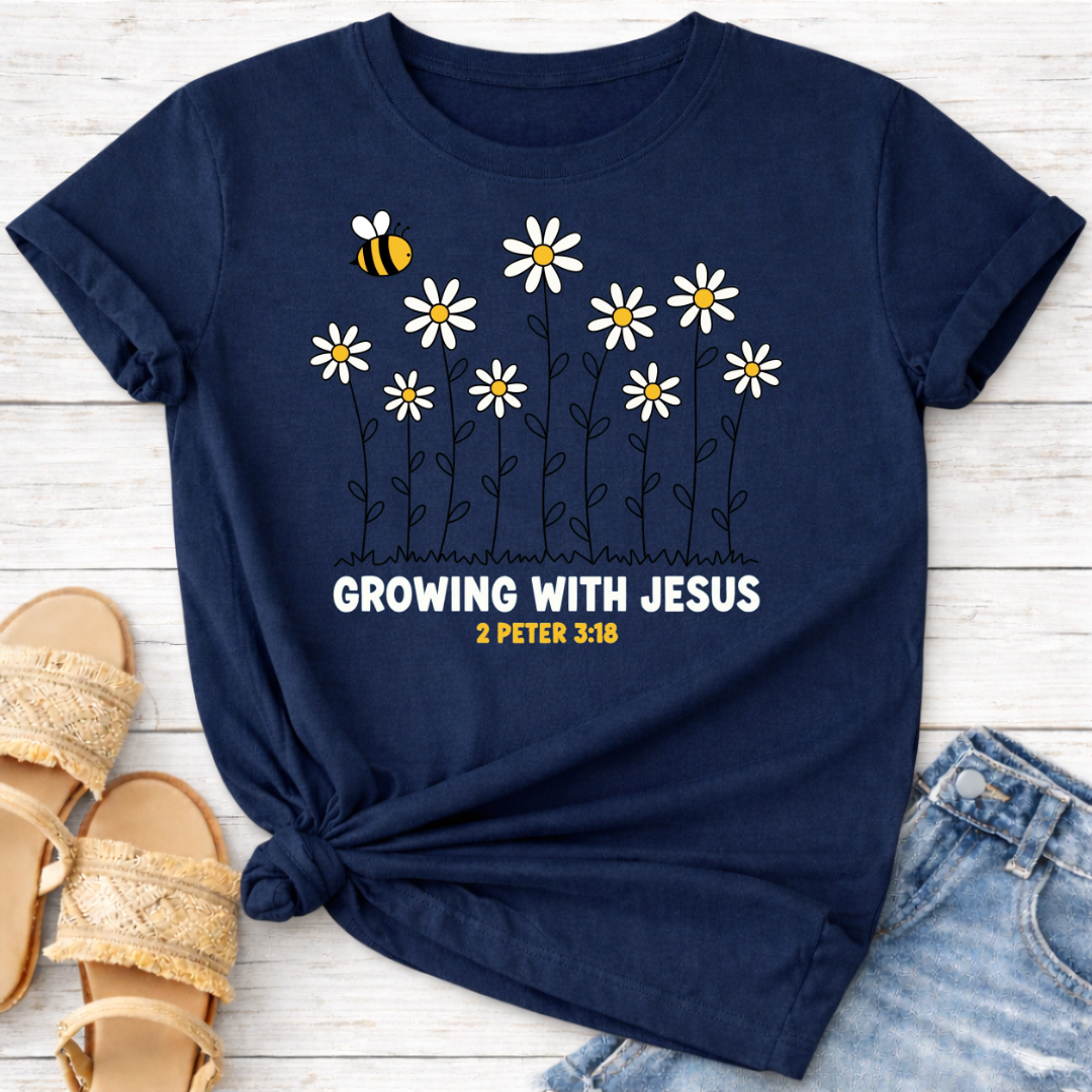 2 PETER 3:18 T-SHIRT
