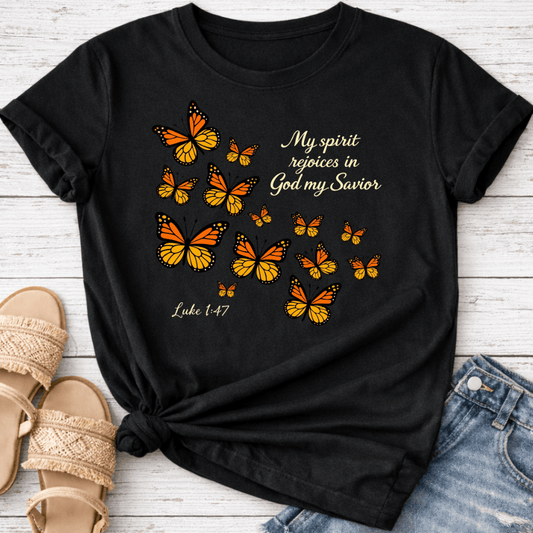 LUKE 1:47 T-SHIRT