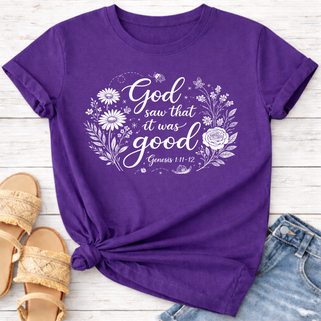 GENESIS 1:11-12 T-SHIRT