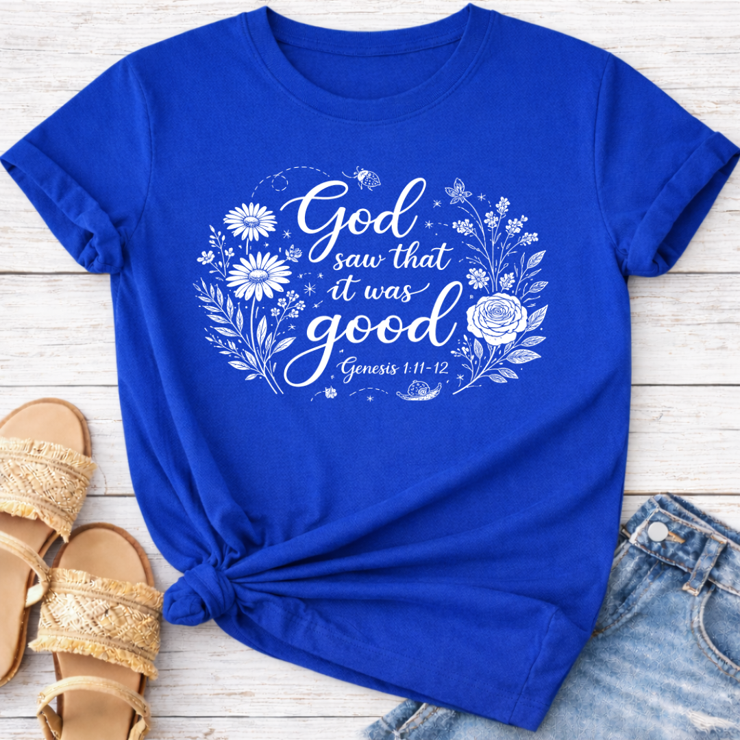 GENESIS 1:11-12 T-SHIRT