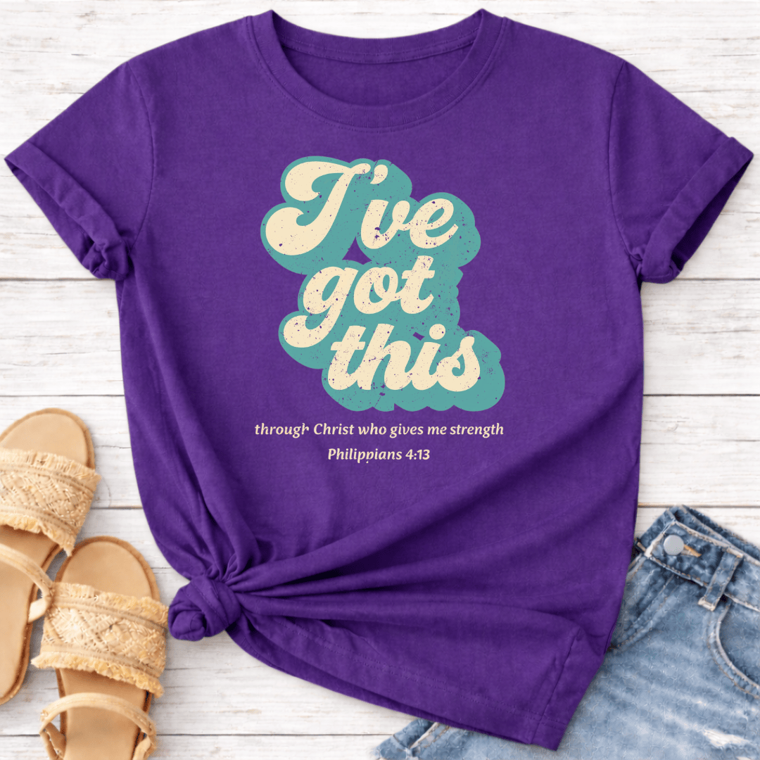 PHILIPPIANS 4:13 T-SHIRT