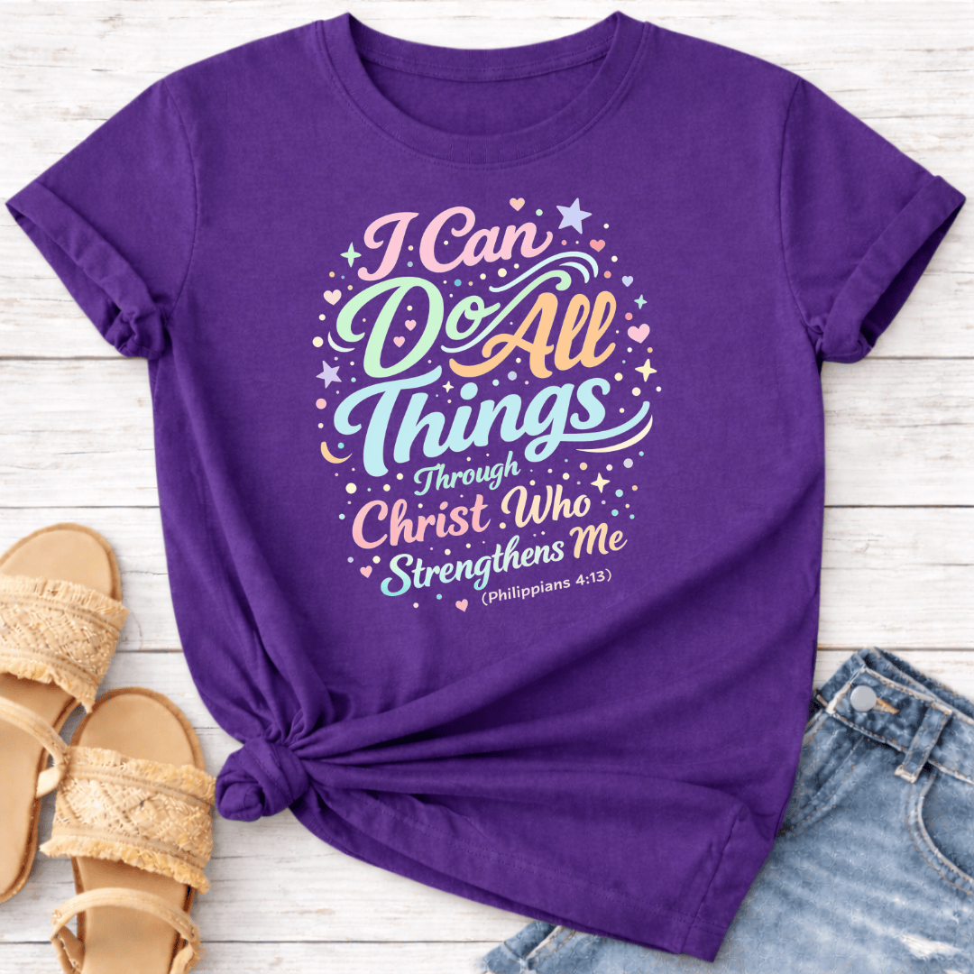 PHILIPPIANS 4:13 T-SHIRT