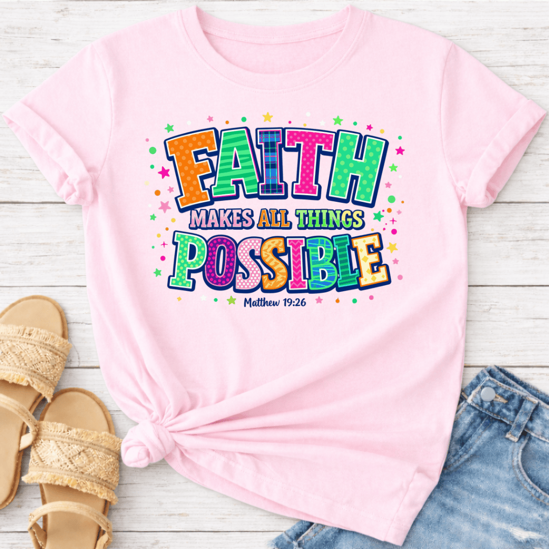 MATTHEW 19:26 T-SHIRT