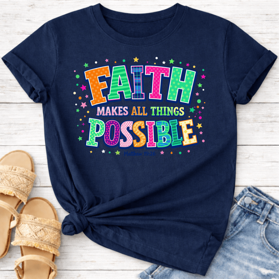 MATTHEW 19:26 T-SHIRT