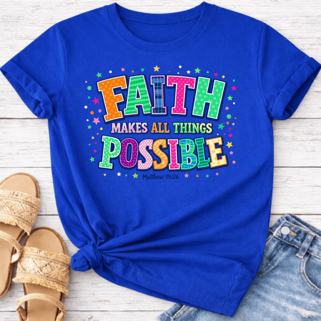 MATTHEW 19:26 T-SHIRT