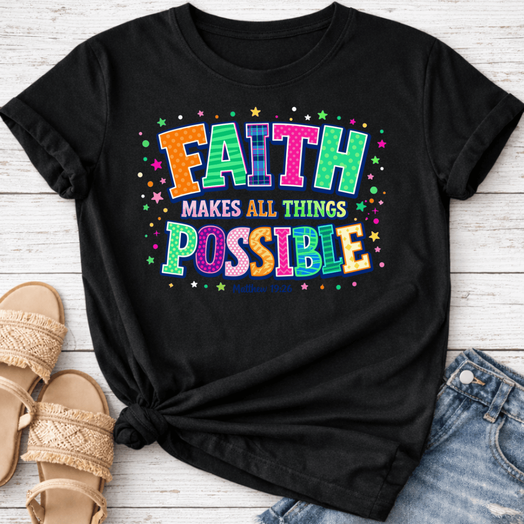 MATTHEW 19:26 T-SHIRT