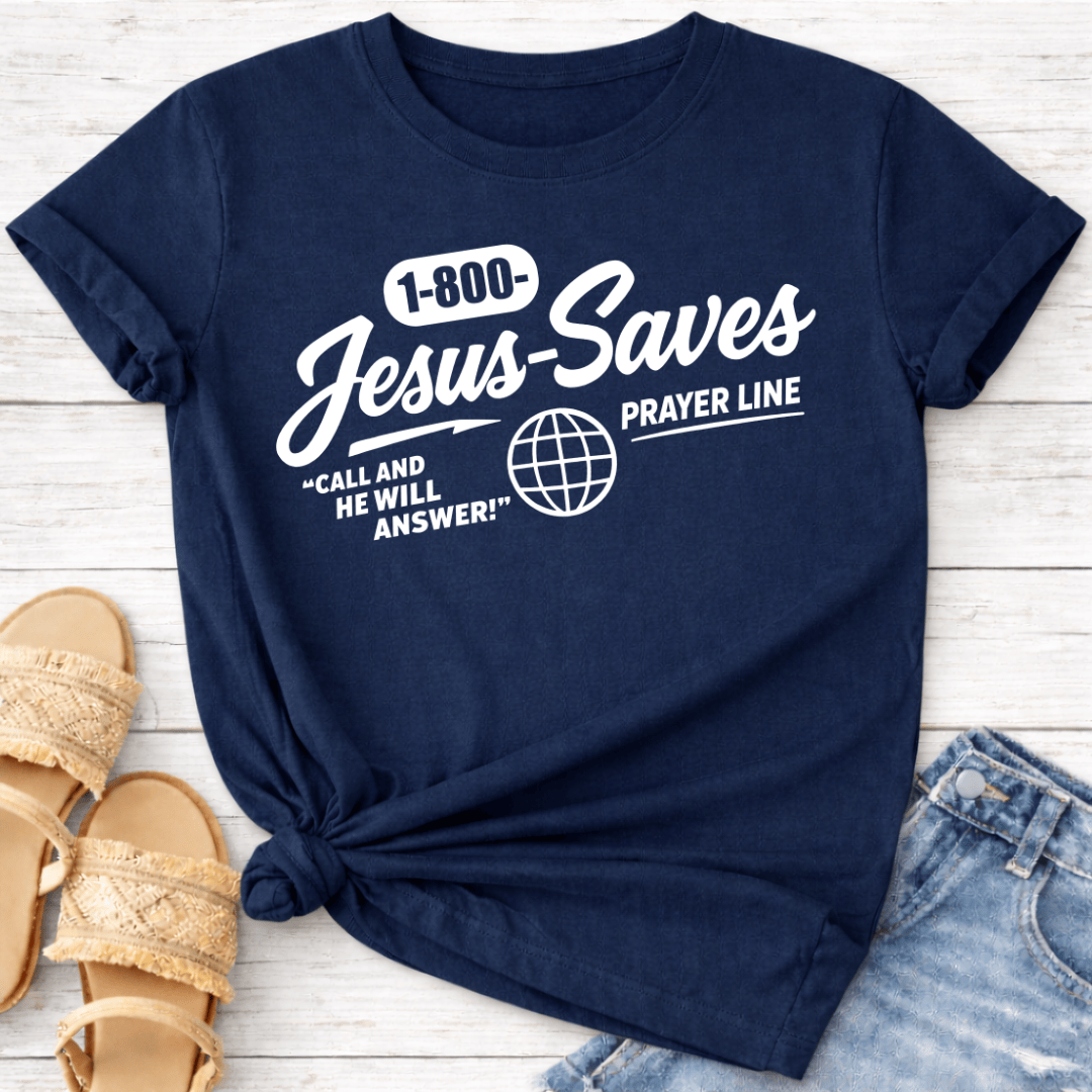 JESUS SAVES T-SHIRT
