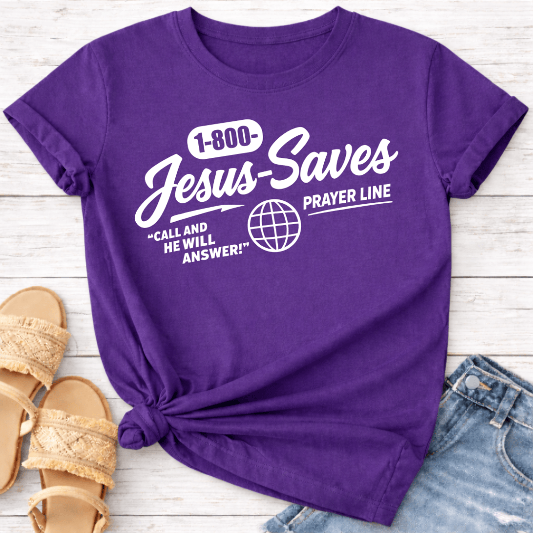 JESUS SAVES T-SHIRT