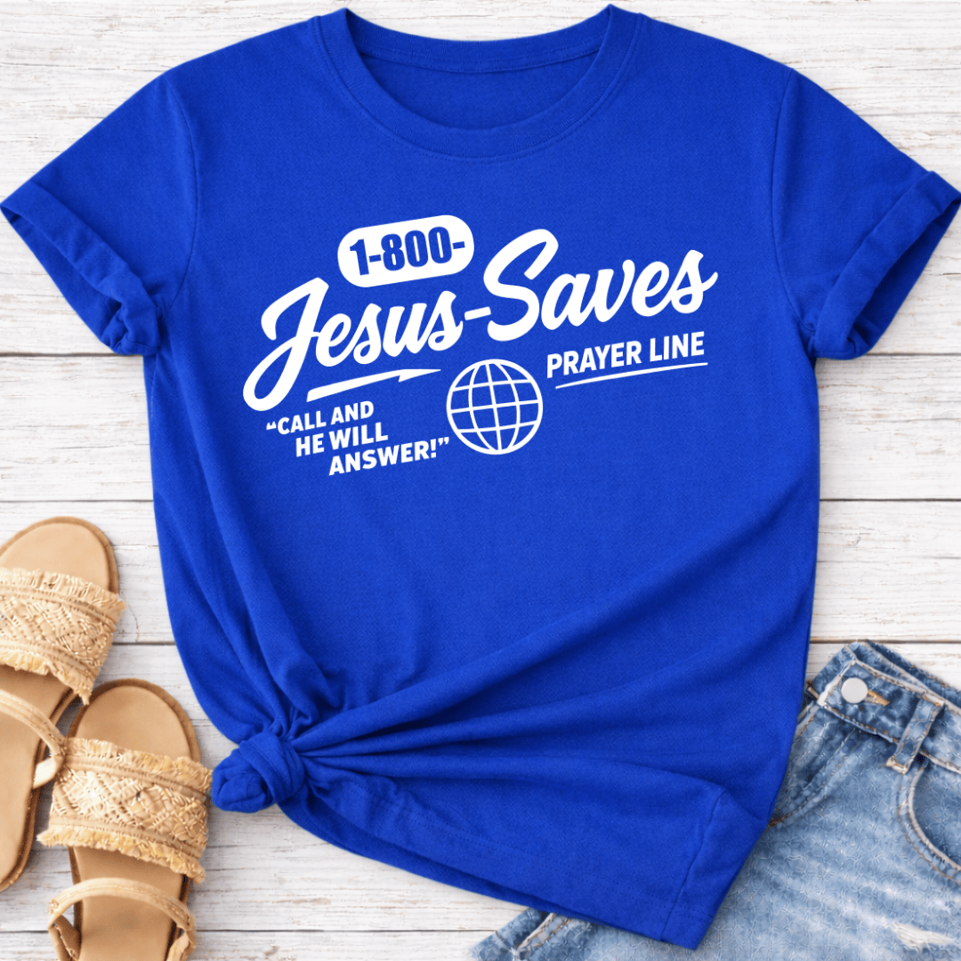 JESUS SAVES T-SHIRT