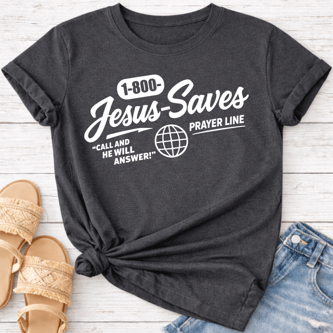 JESUS SAVES T-SHIRT