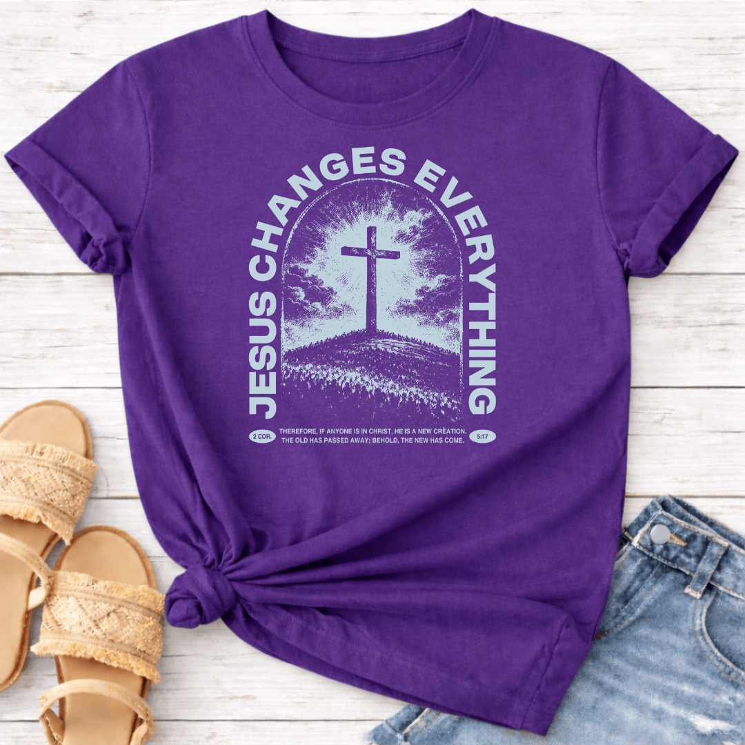 JESUS CHANGED EVERYTHING T-SHIRT