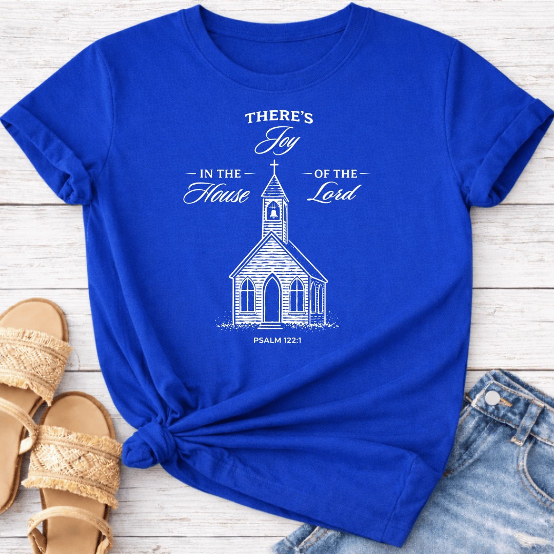 PSALM 122:1 T-SHIRT