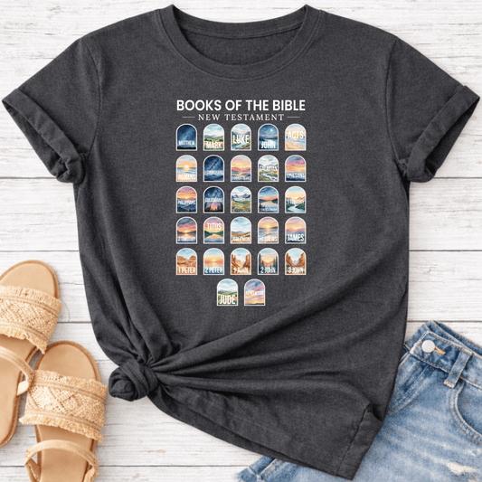 NEW TESTAMENT BOOKS T-SHIRT