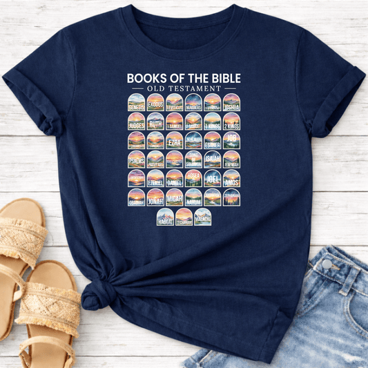 BOOKS OF THE BIBLE T-SHIRT