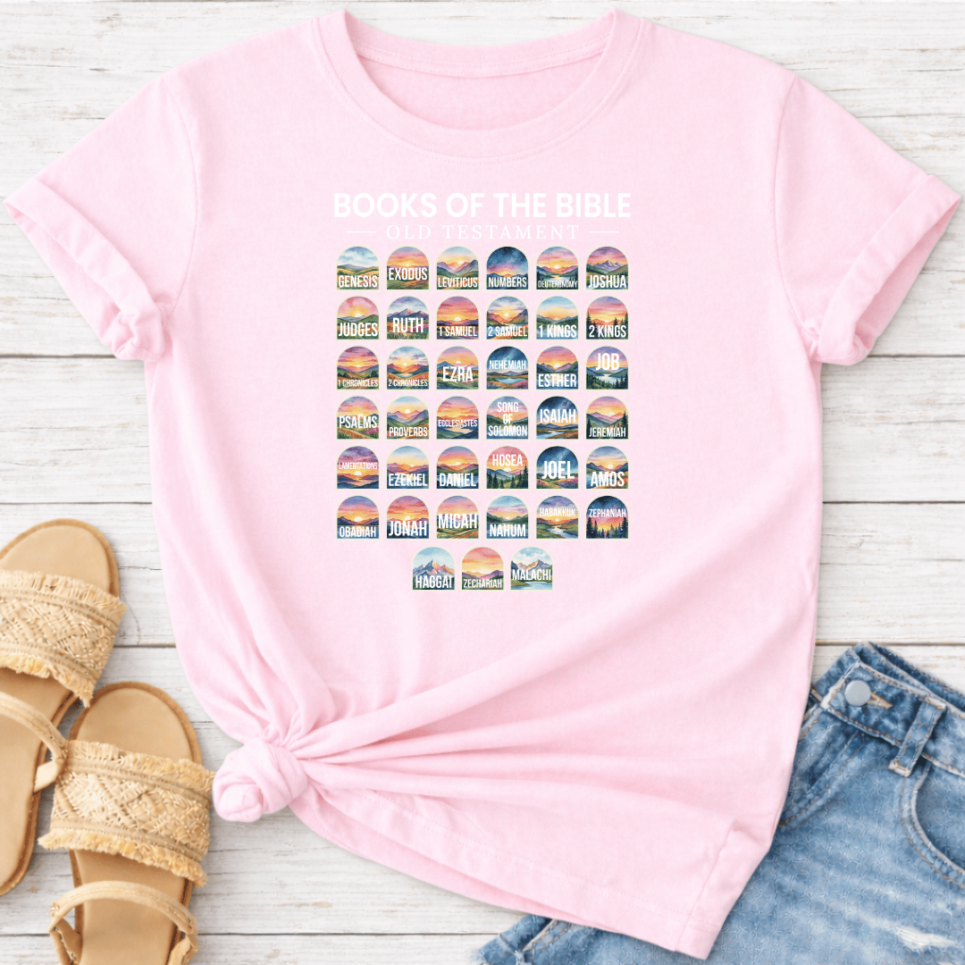 BOOKS OF THE BIBLE T-SHIRT