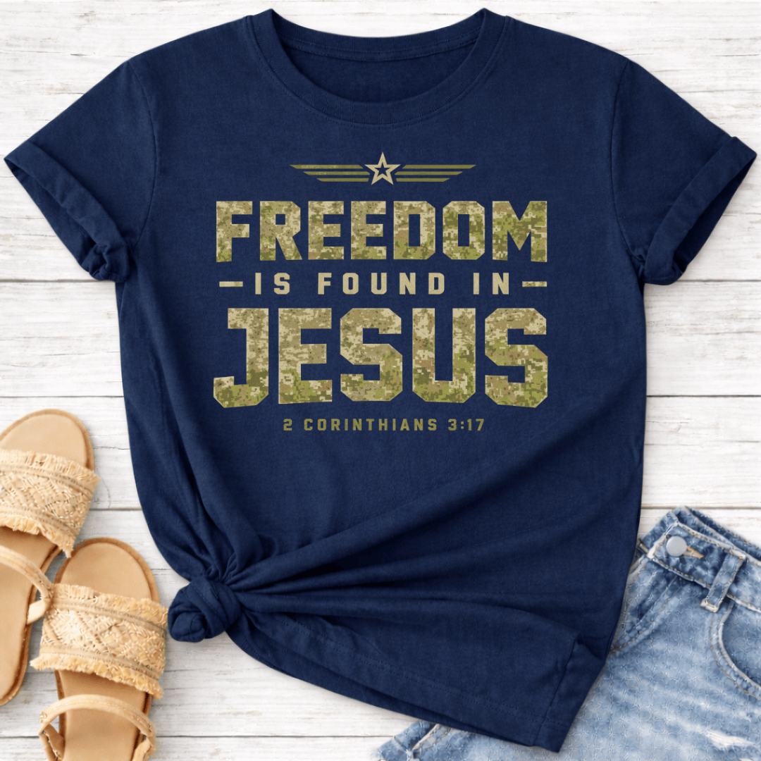 2 CORINTHIANS 3:17 T-SHIRT