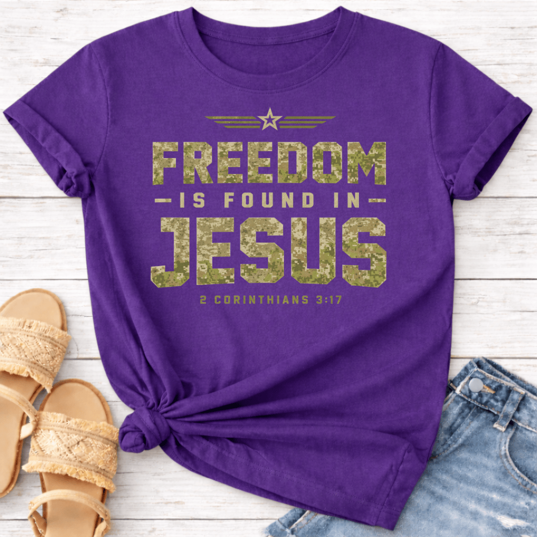 2 CORINTHIANS 3:17 T-SHIRT