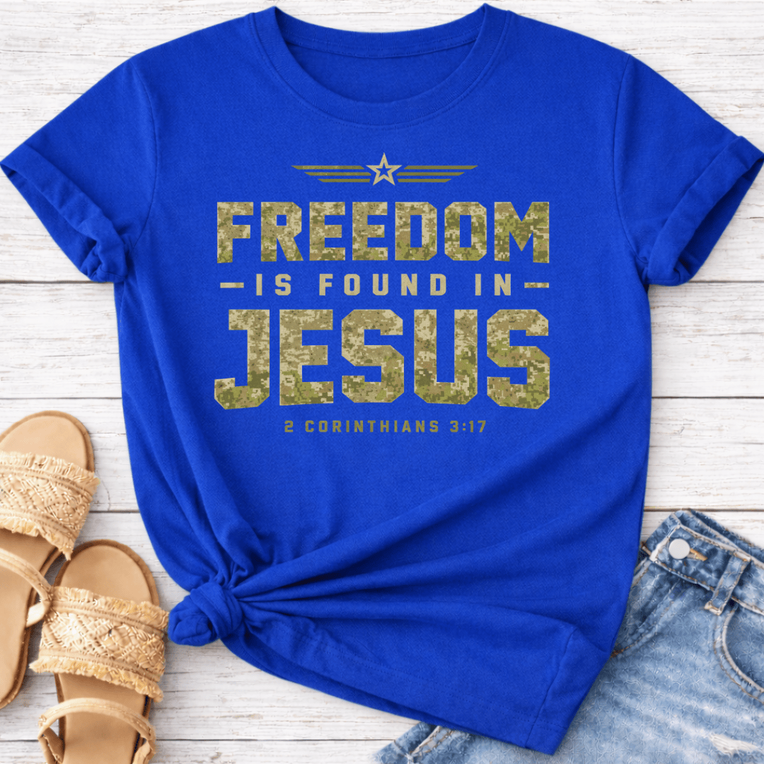 2 CORINTHIANS 3:17 T-SHIRT