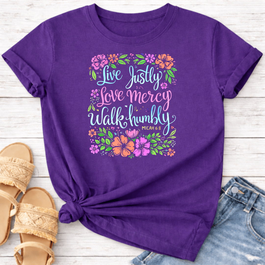 MICAH 6:8 T-SHIRT