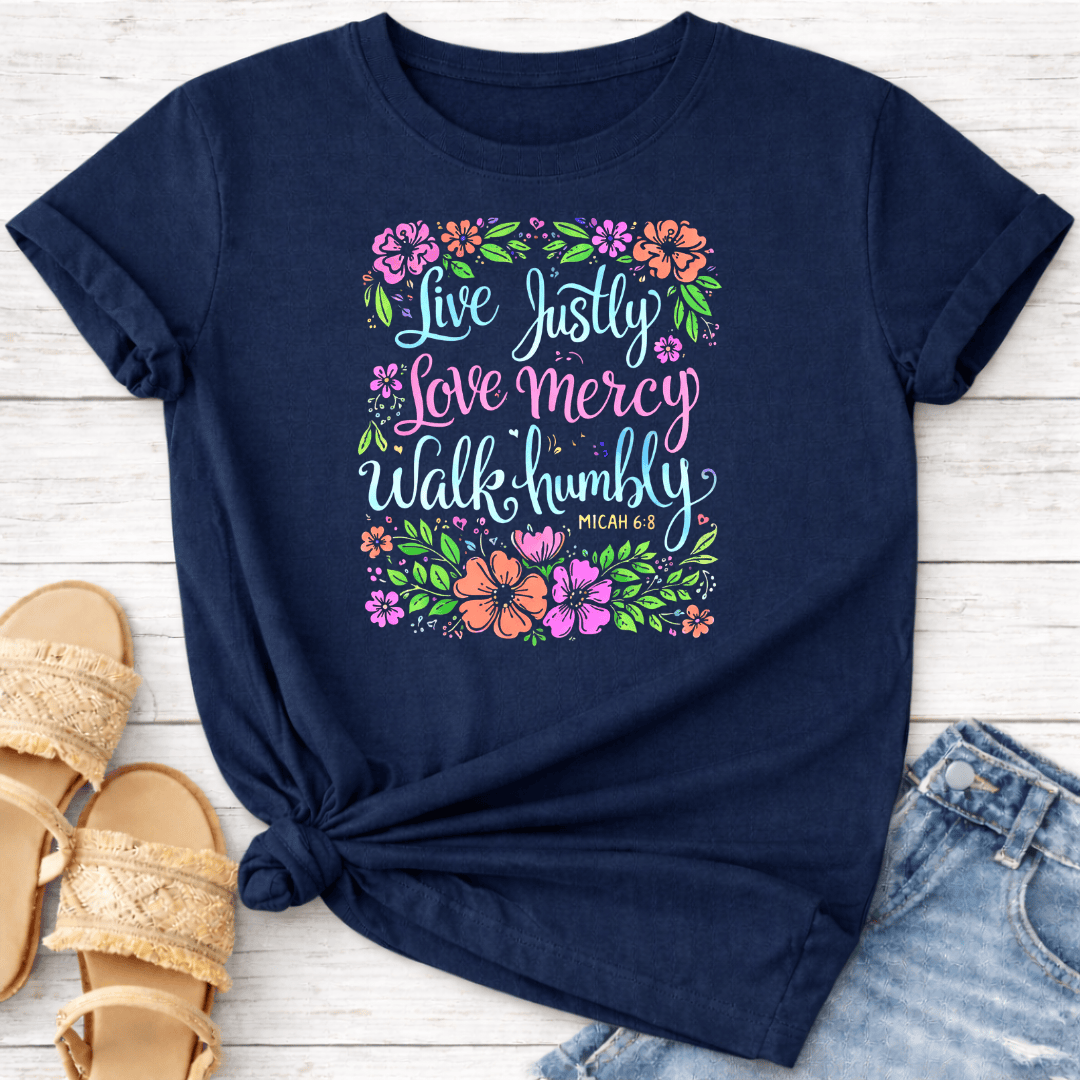 MICAH 6:8 T-SHIRT