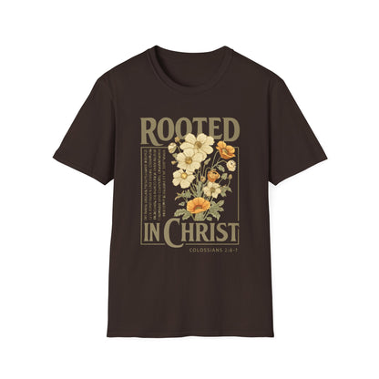 ROOTED IN CHRIST T-SHIRT