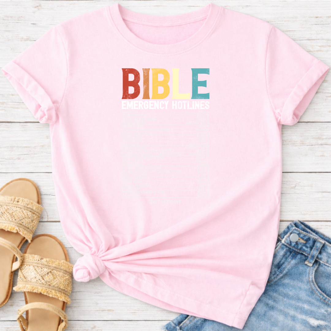BIBLE EMERGENCY T-SHIRT