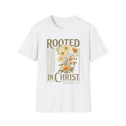 ROOTED IN CHRIST T-SHIRT