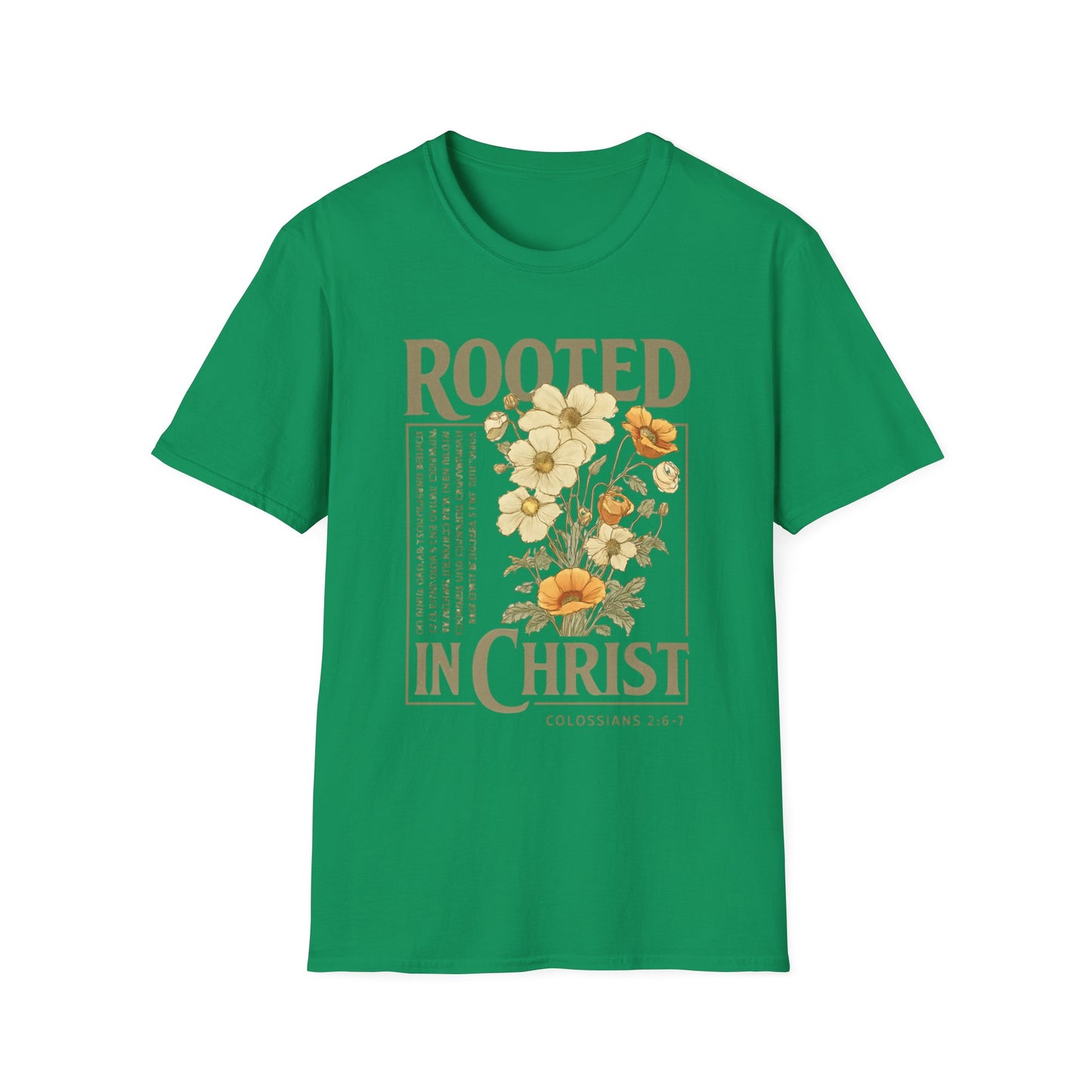 ROOTED IN CHRIST T-SHIRT