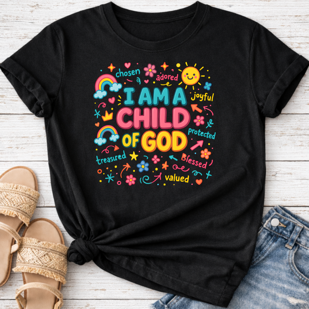 I AM A CHILD OF GOD T-SHIRT