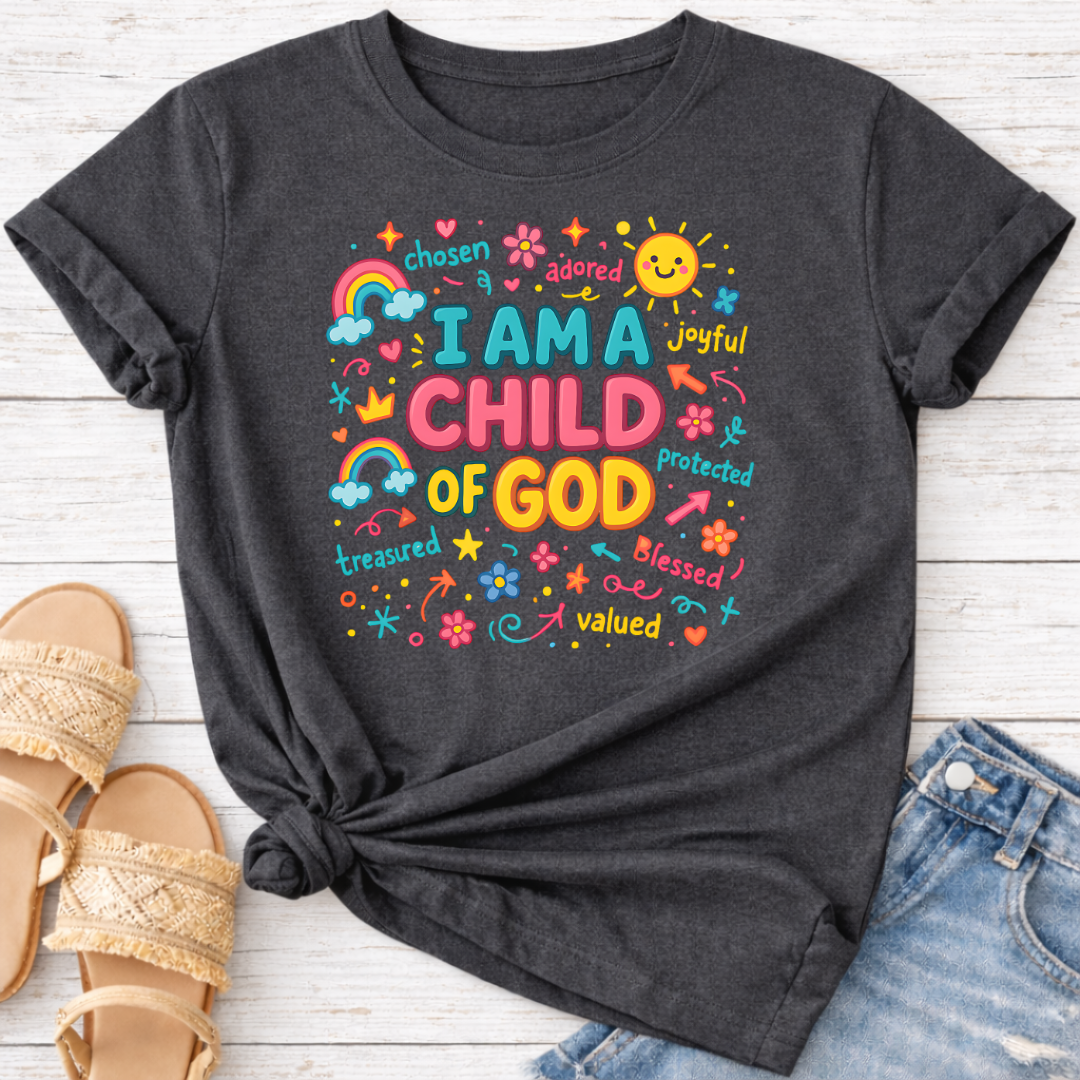 I AM A CHILD OF GOD T-SHIRT