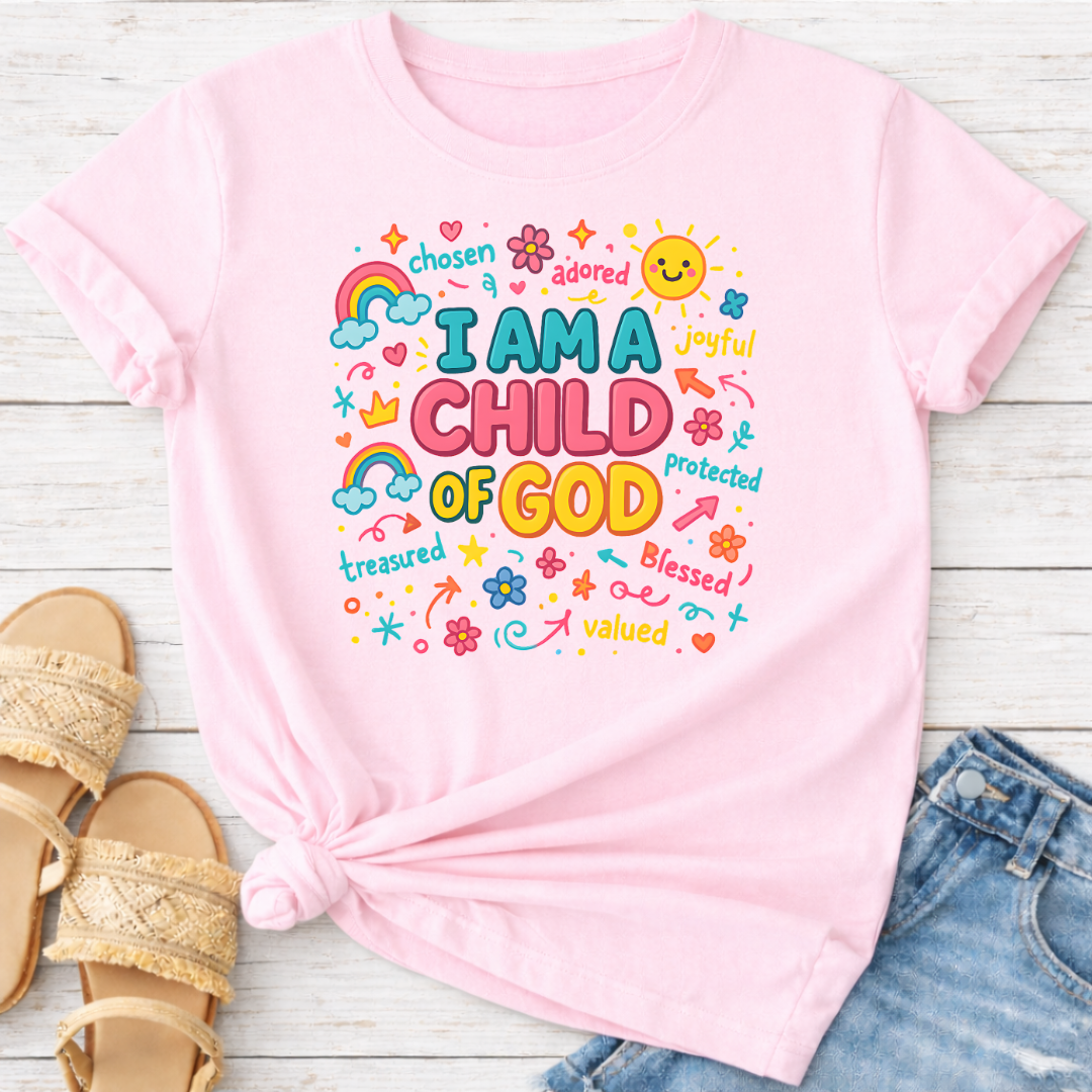 I AM A CHILD OF GOD T-SHIRT
