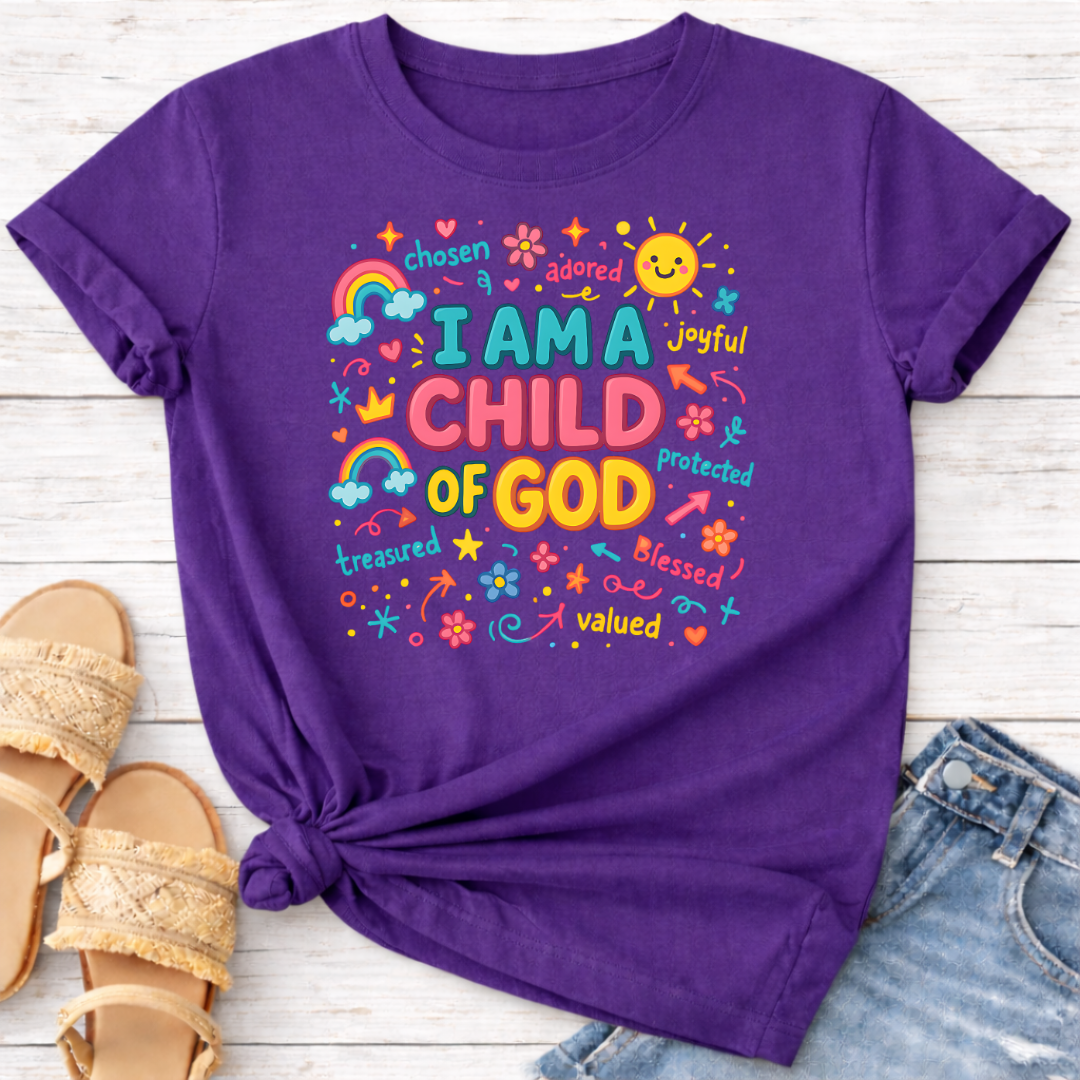 I AM A CHILD OF GOD T-SHIRT