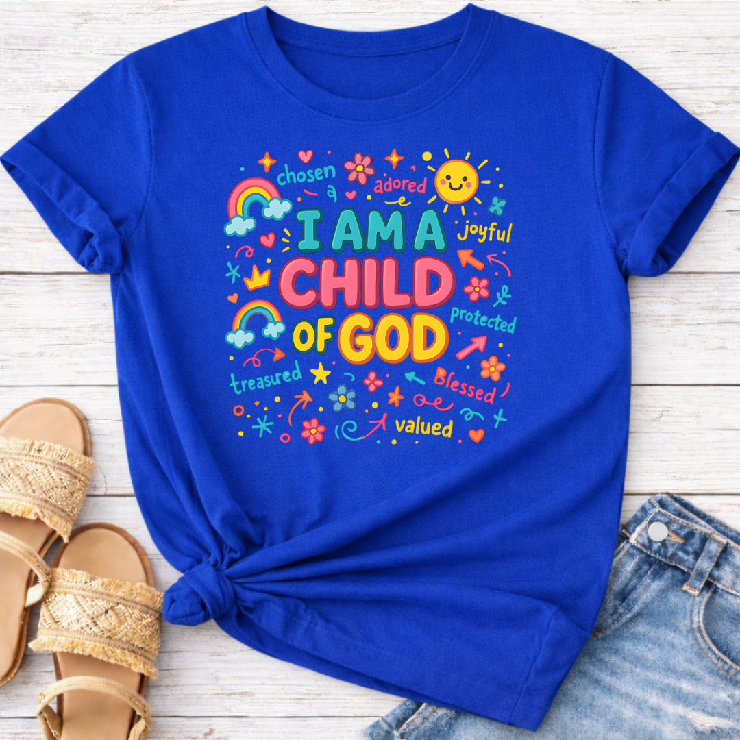 I AM A CHILD OF GOD T-SHIRT